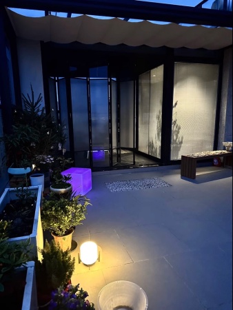 Светильник Куб 20 с питанием от АКБ, RGB